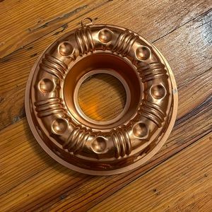 Copper jello mold